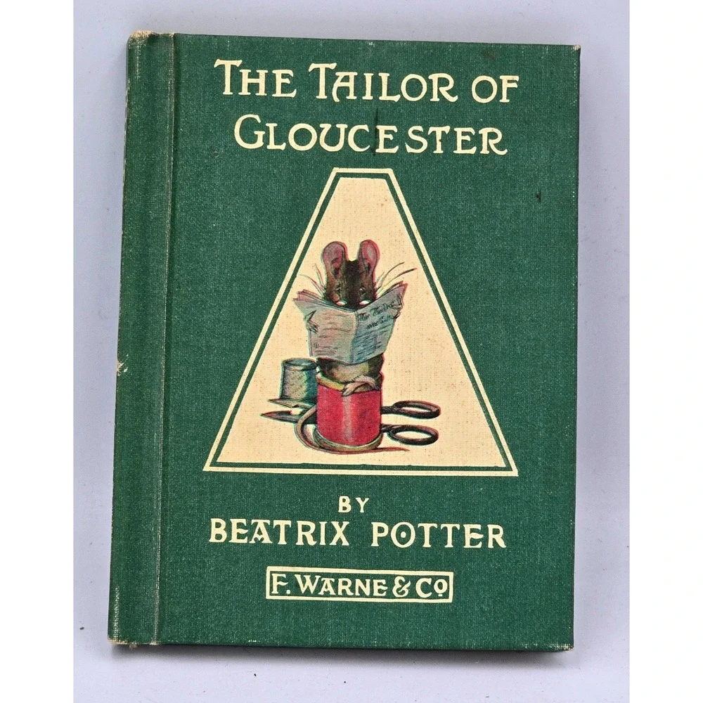 Vintage 1931 The Tailor of Gloucester Beatrix Potter Frederick Warne & Co. VIDEO